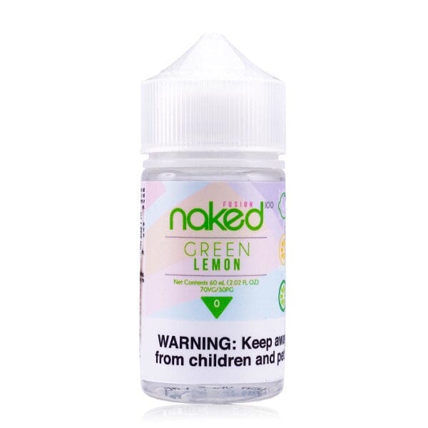 Green Lemon by Fusion Naked 100 60ml - Black Coral